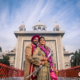 Sikh couple portrait wedding photography