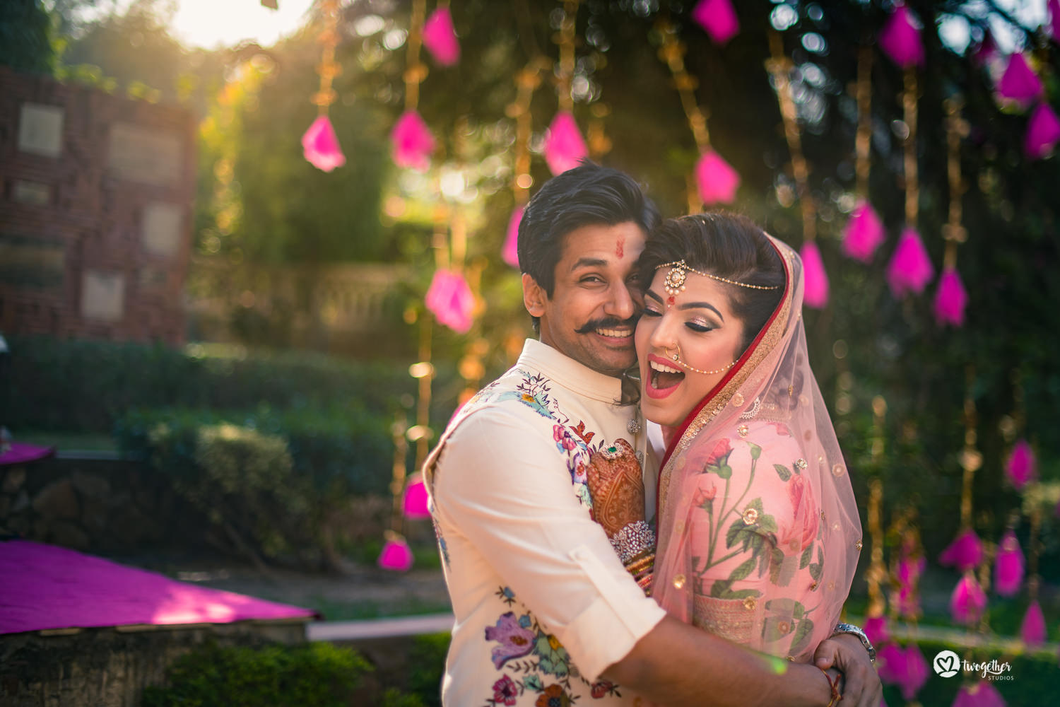 Indian wedding photography couple photo