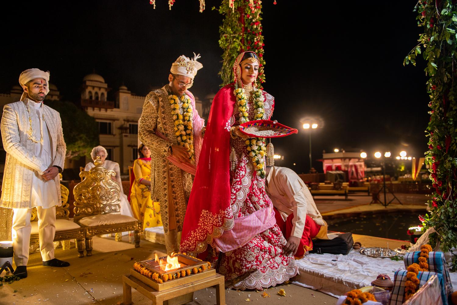 Jaipur destination wedding Pheras